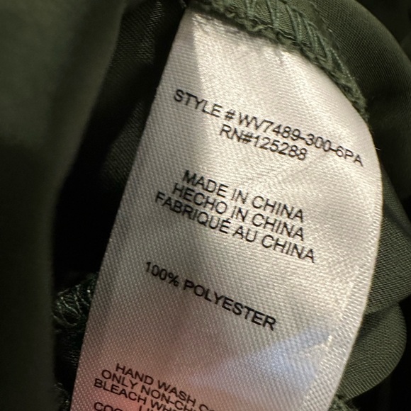 Jason wu satin green trouser pants - Picture 4 of 4